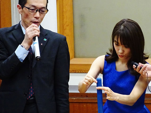 弊社林の解説によるみひろさんのコンドーム装着講座